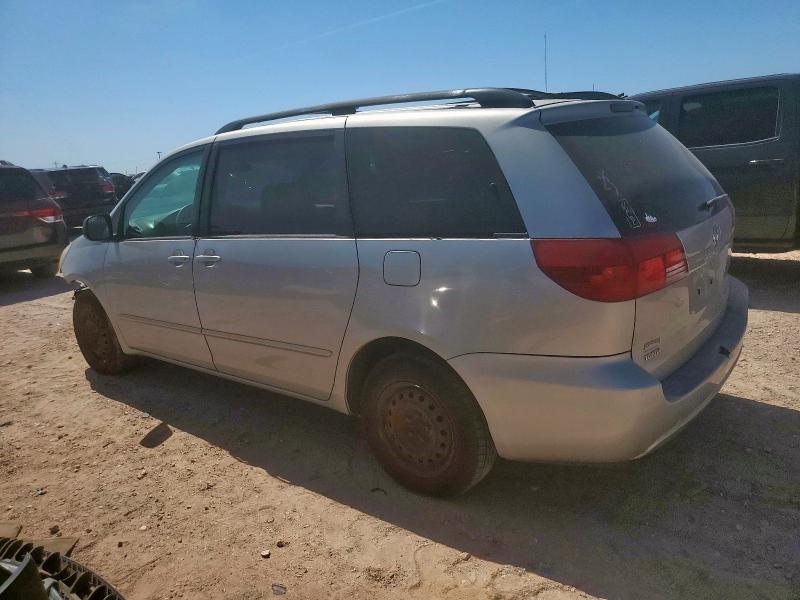 TOYOTA SIENNA CE 2005 silver sports v gas 5TDZA23C25S276044 photo #3