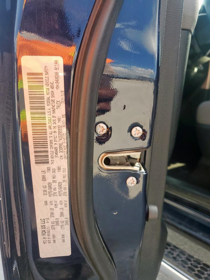 2016 RAM 1500 SLT - 3C6RR6LT4GG295932
