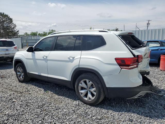 VOLKSWAGEN ATLAS SE 2019 white  gas 1V2LR2CA8KC572484 photo #3