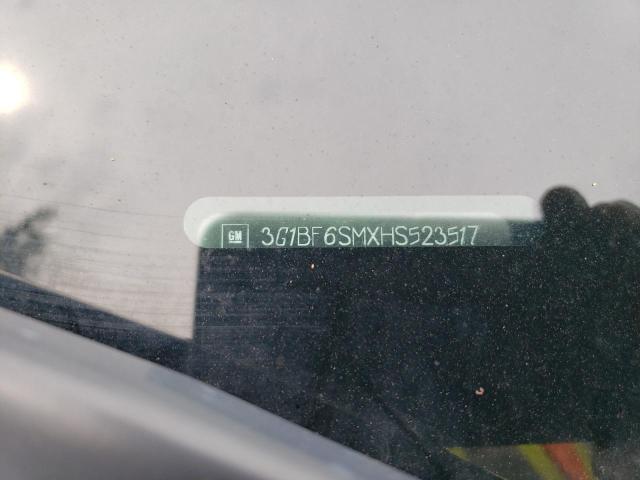 2017 CHEVROLET CRUZE PREM 3G1BF6SMXHS523517