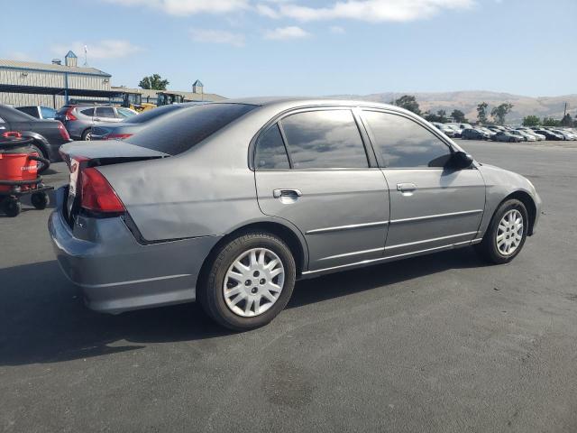 HONDA CIVIC LX 2004 gray  gas 2HGES16534H501718 photo #4