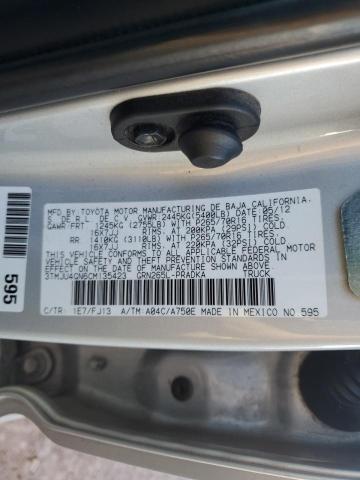 2012 TOYOTA TACOMA DOU - 3TMJU4GN6CM135423