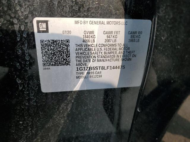 2020 CHEVROLET MALIBU LS - 1G1ZB5ST8LF144475