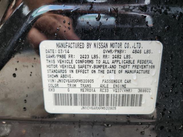 2015 INFINITI Q40 JN1CV6ARXFM520905