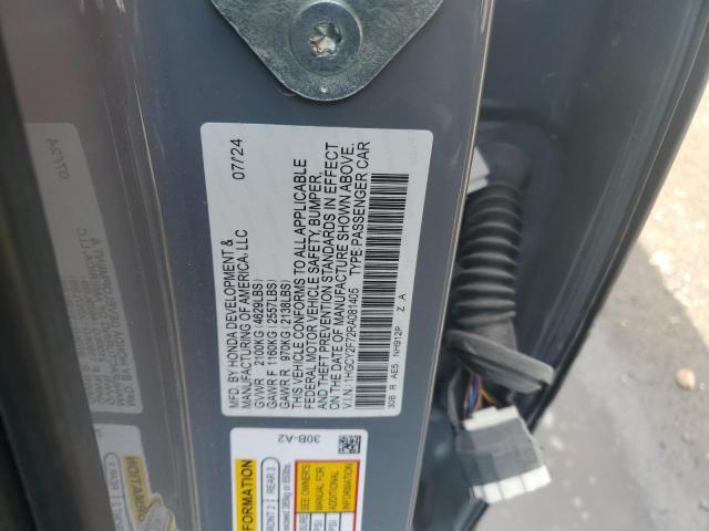 2024 HONDA ACCORD HYB 1HGCY2F72RA081405