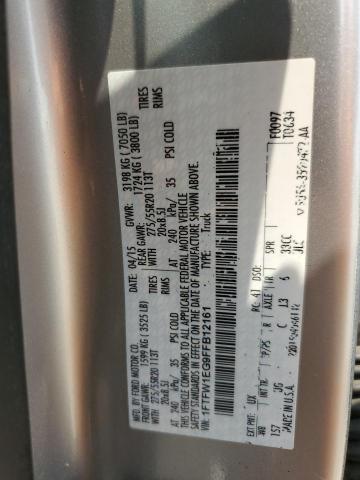 2015 FORD F150 SUPER - 1FTFW1EG9FFB12161