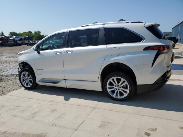 Vin: 5tderkec1ms003969, lot: 59973655, toyota sienna limited 20212