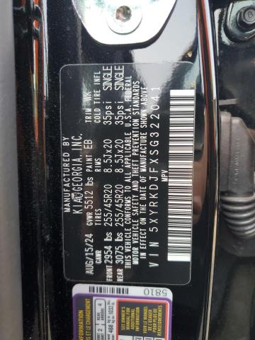 2025 KIA SORENTO SX 5XYRKDJFXSG322041
