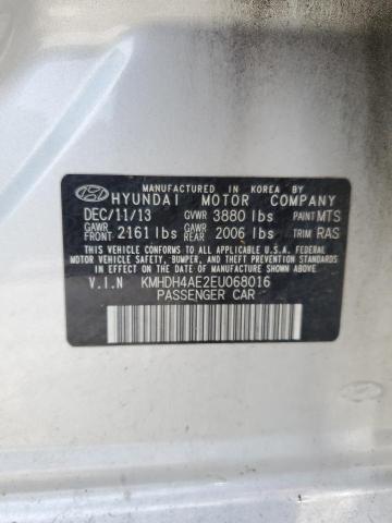 kmhdh4ae2eu068016 - 2014 Hyundai Elantra Se - #61275155