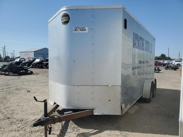 WELLS CARGO TRAILER 2018 silver   575200G23JU349700 photo #3