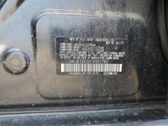 2017 SUBARU WRX PREMIU JF1VA1E63H9832967