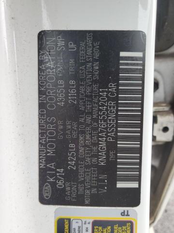 2015 KIA OPTIMA LX - KNAGM4A76F5542041