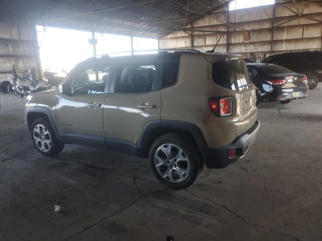 Vin: zaccjbdt5gpc68282, lot: 60294775, jeep renegade limited 20162