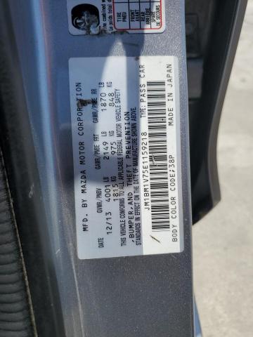 2014 MAZDA 3 TOURING - JM1BM1V75E1159218