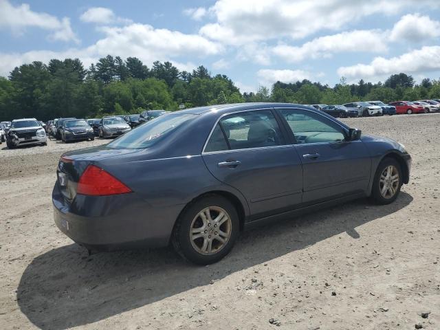 HONDA ACCORD EX 2007 gray sedan 4d gas 1HGCM56797A133395 photo #4