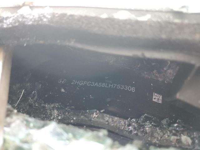 2020 HONDA CIVIC SI 2HGFC3A58LH753306