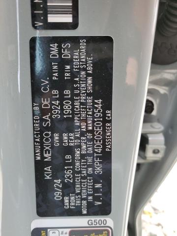 2025 KIA K4 LX 3KPFT4DE0SE019544