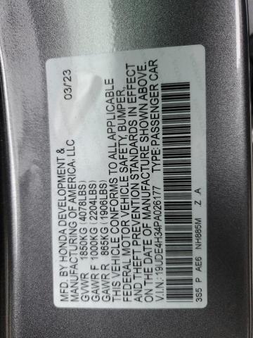 2023 ACURA INTEGRA A- 19UDE4H34PA026177