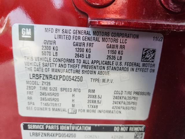 2023 BUICK ENVISION E LRBFZNR4XPD054250