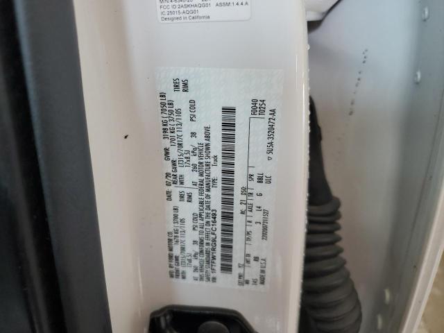2020 FORD F150 RAPTO - 1FTFW1RG9LFC16493