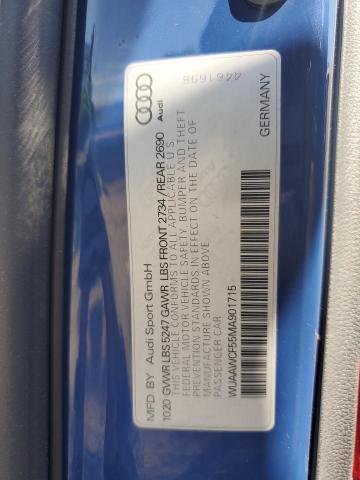 2021 AUDI RS5 WUAAWCF55MA901715