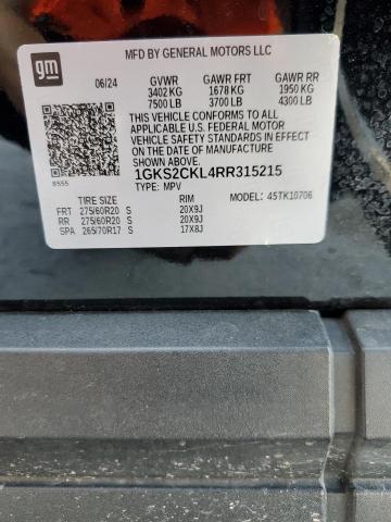 2024 GMC YUKON AT4 1GKS2CKL4RR315215