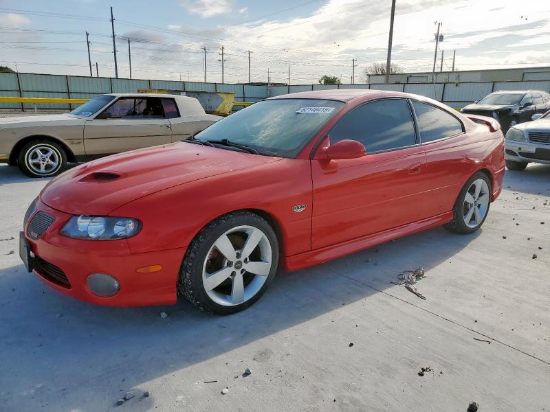 PONTIAC GTO 2006 red  gas 6G2VX12U16L554623 photo #1