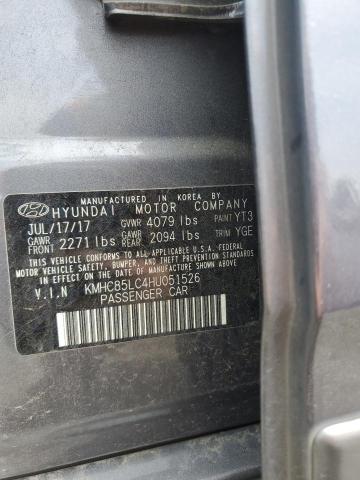 2017 HYUNDAI IONIQ LIMI KMHC85LC4HU051526