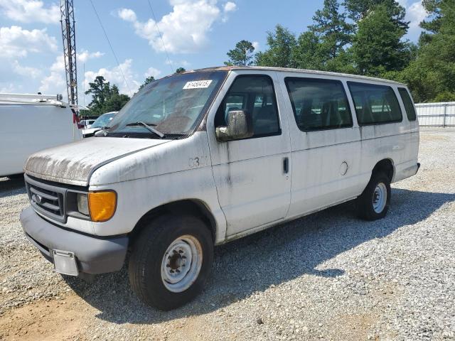 FORD ECONOLINE 2005 white extended gas 1FBSS31L75HB12093 photo #1