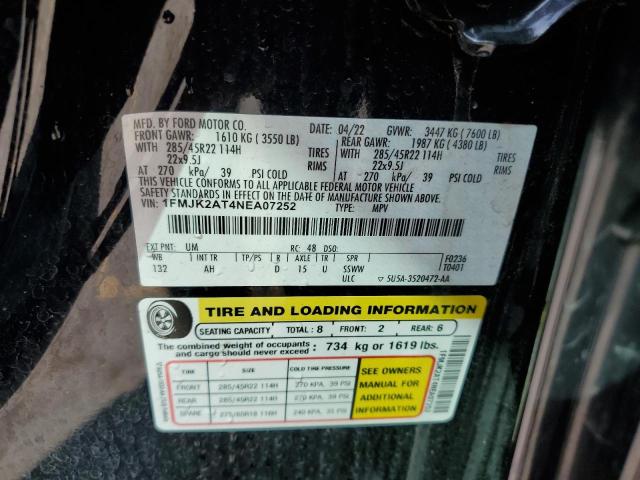 2022 FORD EXPEDITION 1FMJK2AT4NEA07252
