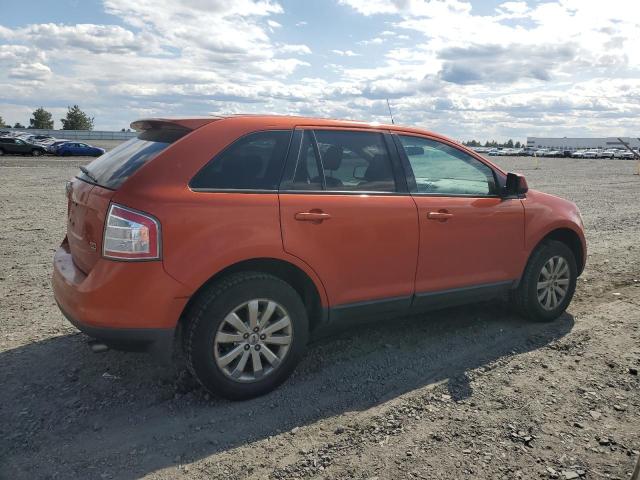 FORD EDGE SEL 2007 orange  gas 2FMDK48C37BA91044 photo #4