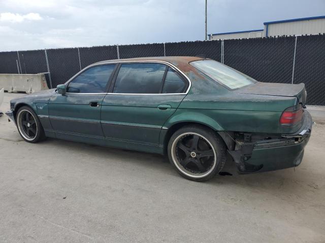 BMW 740 IL 1996 green  gas WBAGJ8326TDL35670 photo #3
