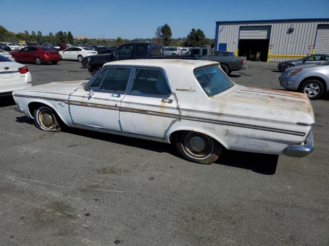 PLYMOUTH GRAN FURY 1963 white   3331159264 photo #3