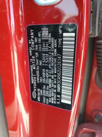 2018 HYUNDAI KONA ULTIM KM8K5CA56JU126147