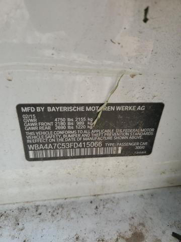 2015 BMW 428 XI GRA WBA4A7C53FD415066
