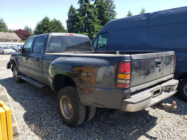 CHEVROLET silverado 2005 black crew pic diesel 1GCJK332X5F880982 photo #3