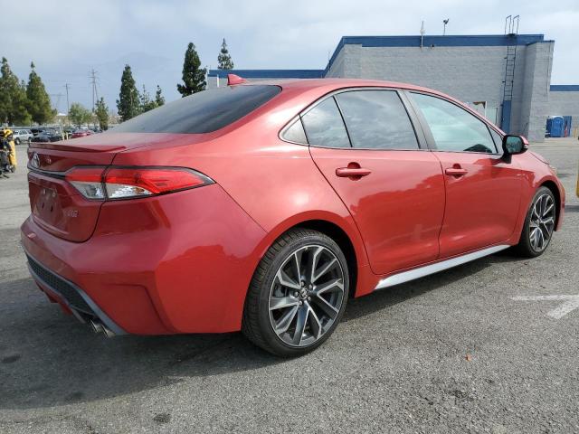 TOYOTA COROLLA SE 2020 red  gas 5YFS4RCE0LP056670 photo #4