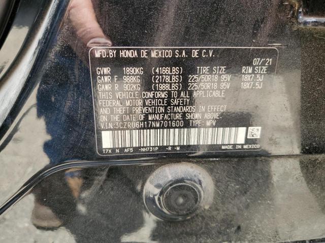 2022 HONDA HR-V SPORT 3CZRU6H17NM701600