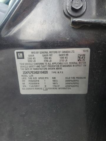2016 GMC TERRAIN SL - 2GKFLPE34G6164628