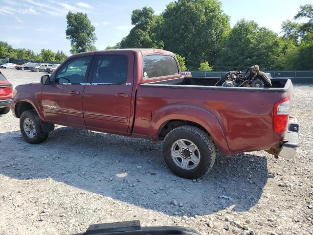 TOYOTA TUNDRA DOU 2005 burgundy crew pic gas 5TBDT441X5S469323 photo #3