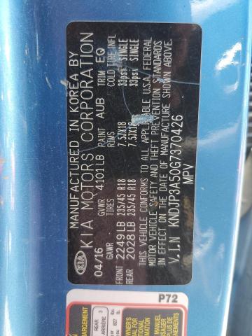2016 KIA SOUL + KNDJP3A50G7370426