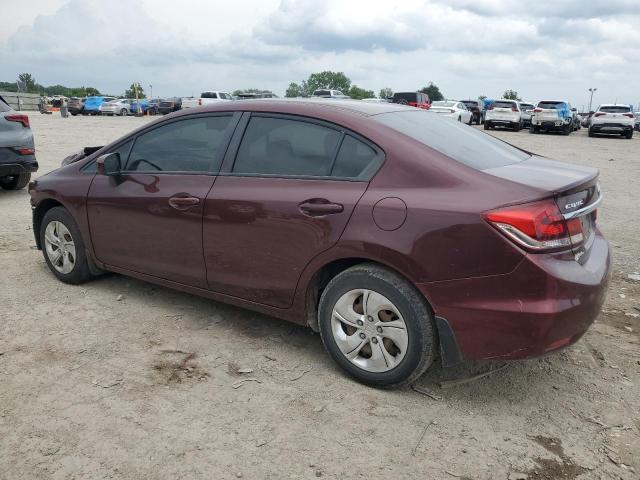 Vin: 19xfb2f54fe013210, lot: 60981665, honda civic lx 20152