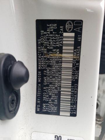 2018 TOYOTA COROLLA L - 2T1BURHE6JC081871