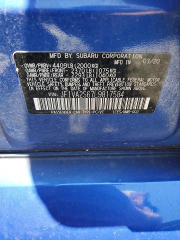 2020 SUBARU WRX STI JF1VA2S67L9817584