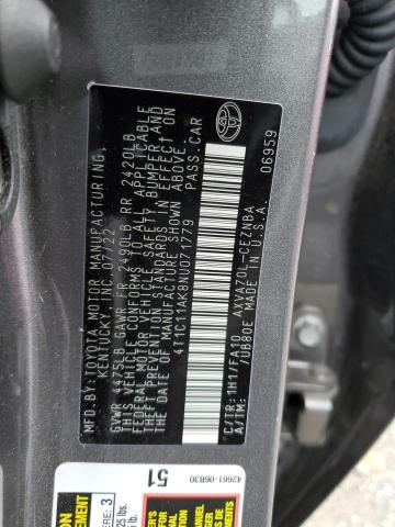 2022 TOYOTA CAMRY LE - 4T1C11AK8NU071779
