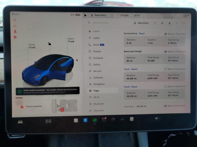2022 TESLA MODEL 3 - 5YJ3E1EB4NF257279
