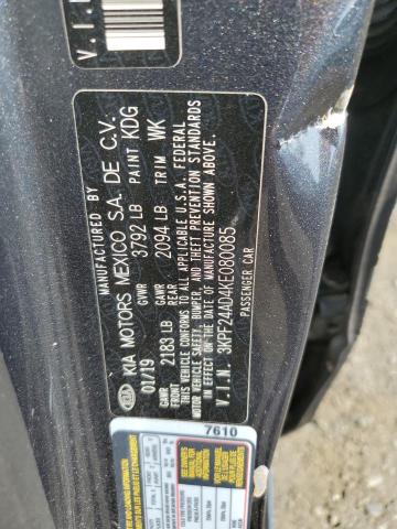 2019 KIA FORTE FE - 3KPF24AD4KE080085