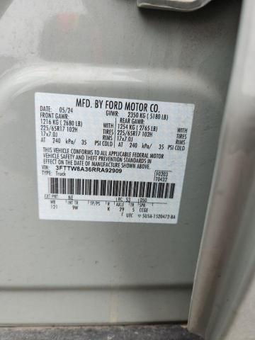 2024 FORD MAVERICK X 3FTTW8A36RRA92909