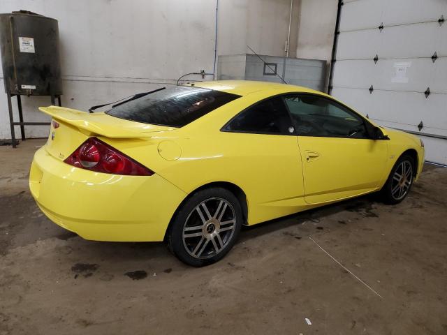 MERCURY COUGAR V6 2001 yellow hatchbac gas 1ZWFT61L015617389 photo #4