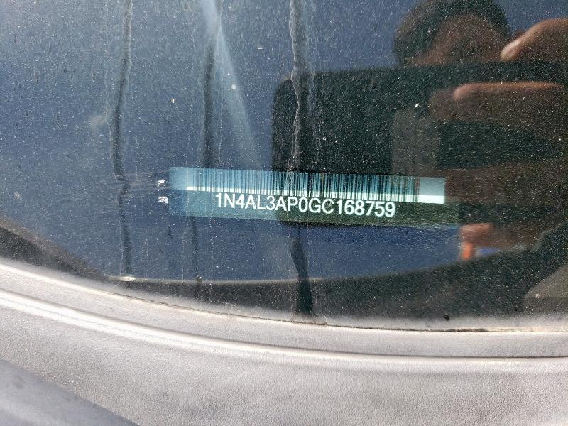 2016 NISSAN ALTIMA 2.5 - 1N4AL3AP0GC168759
